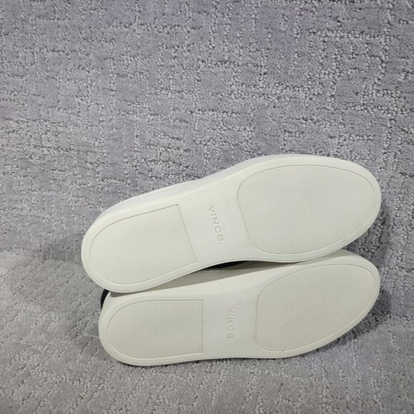 Vince Warren Womens Size 7M Brown Low Top Velvet Slip On Platform Sneaker Shoes - Picture 10 of 11